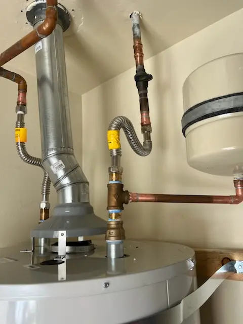 Water heater installation and plumbing repair in East Farmington Heights